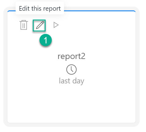 report editing